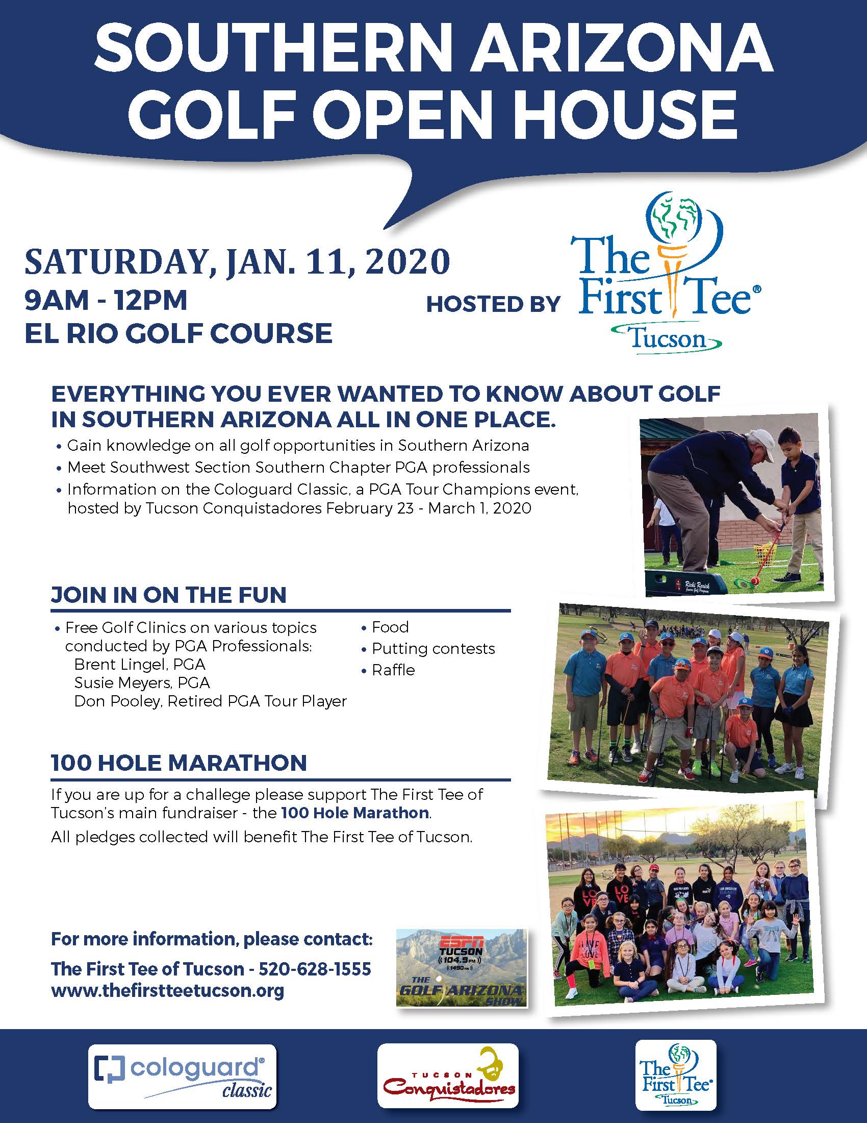 2020 Southern AZ Golf Open House @ El Rio - First Tee - Tucson